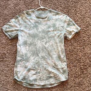 BYLT Basics Men's Light Green Tie-Dye Tee